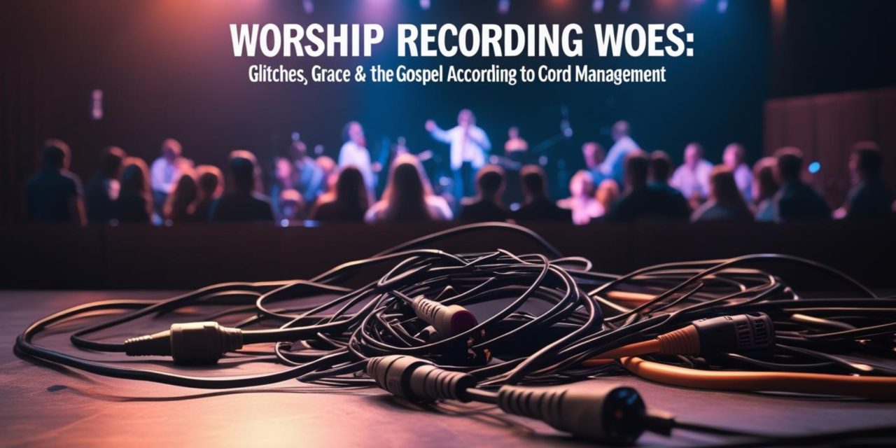 Worship Recording Woes (Part 2): Glitches, Grace & the Gospel According to Cord Management