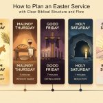 How to Plan an Easter Service with Clear Biblical Structure and Flow